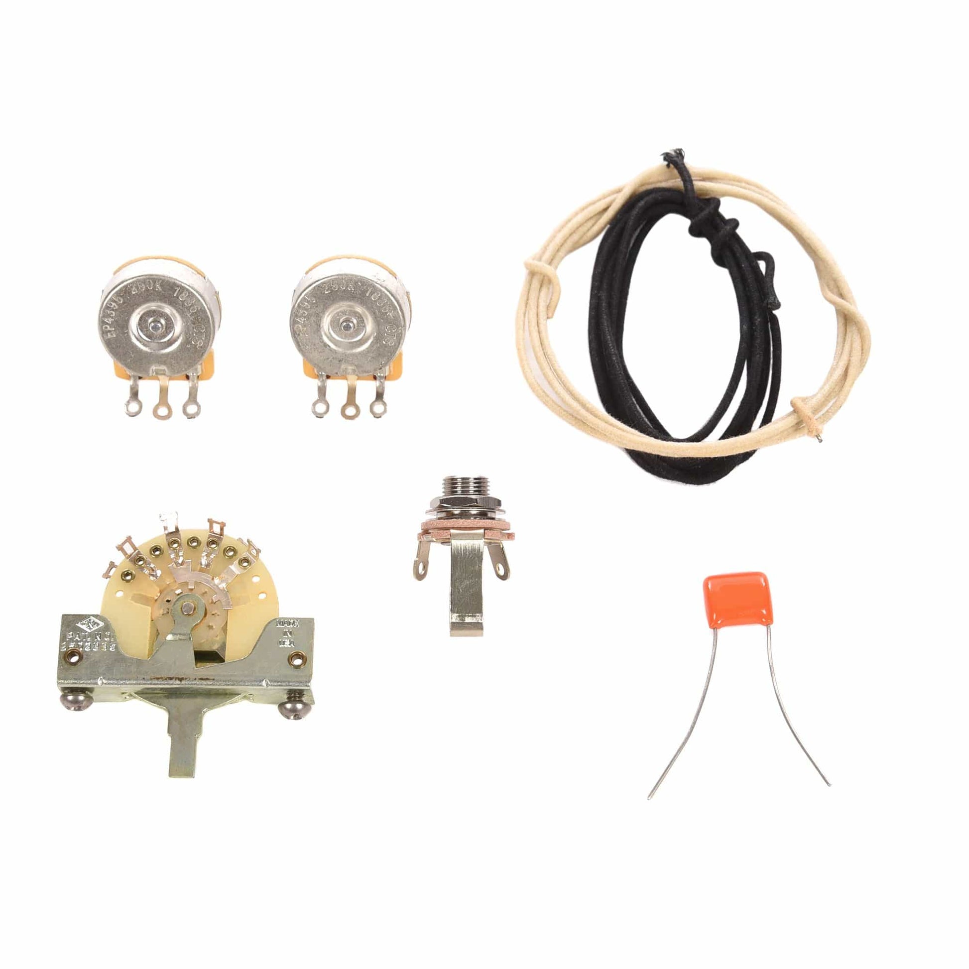 GuitarSlinger Tele 3-Way Wiring Kit Parts / Guitar Pickups