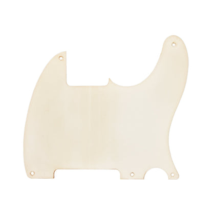 GuitarSlinger 50s Esquire Pickguard Parchment 1-Ply Parts / Pickguards