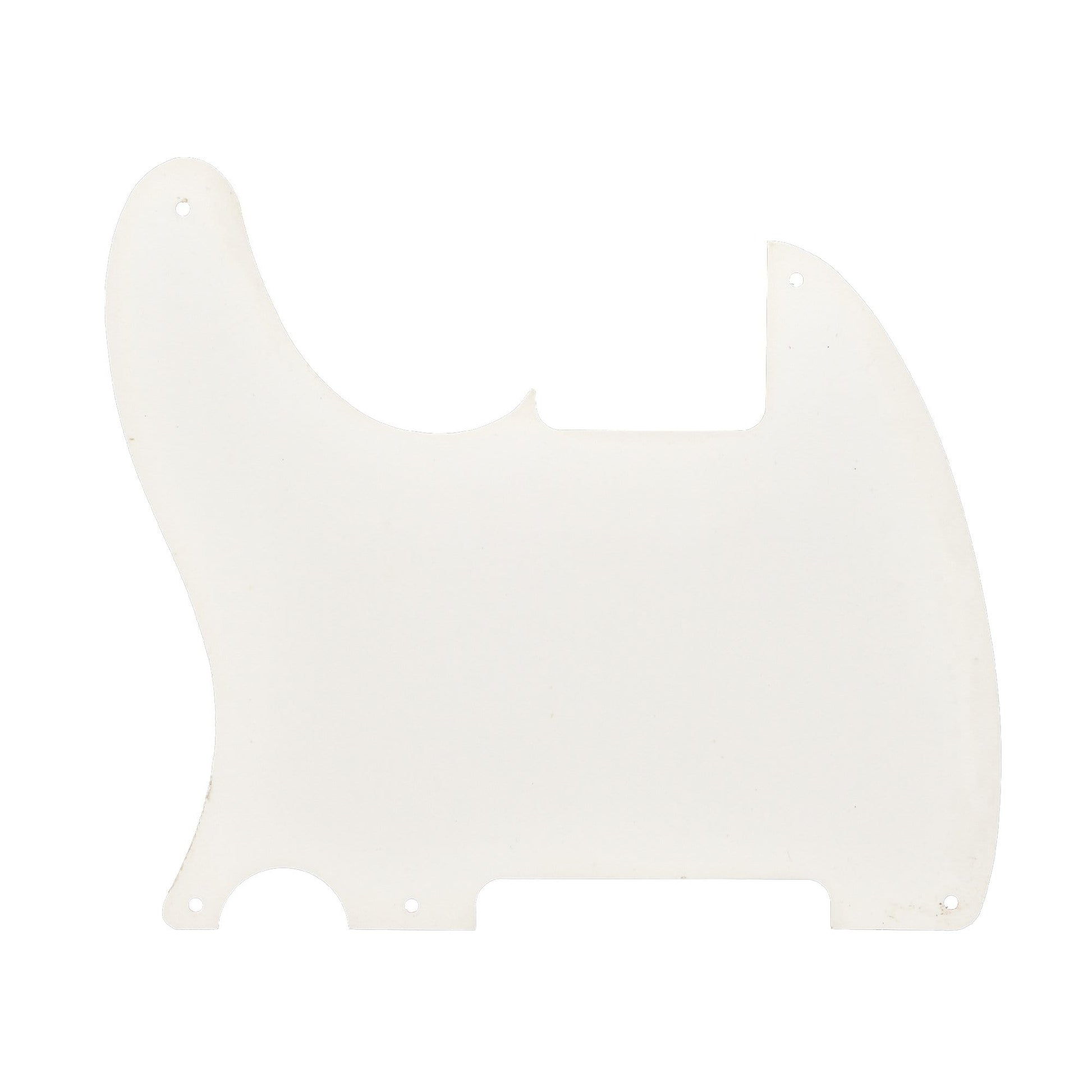 GuitarSlinger 50s Esquire Pickguard Parchment 1-Ply Parts / Pickguards