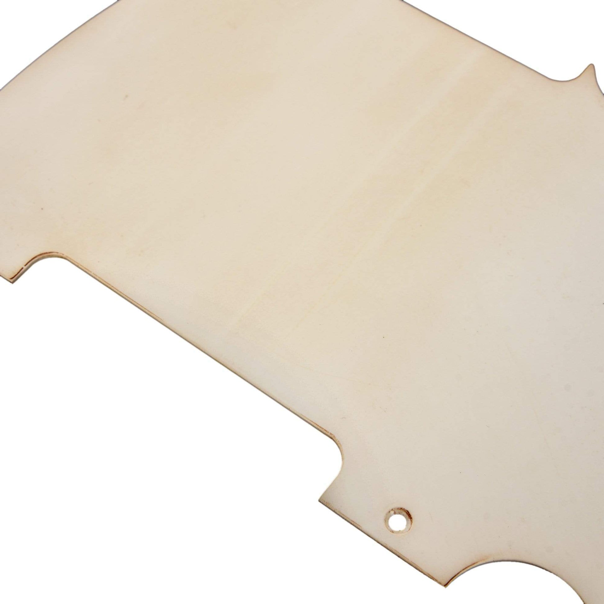 GuitarSlinger 50s Esquire Pickguard Parchment 1-Ply Parts / Pickguards