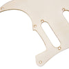 GuitarSlinger 50s Strat Pickguard White 1-Ply 2.0mm Parts / Pickguards