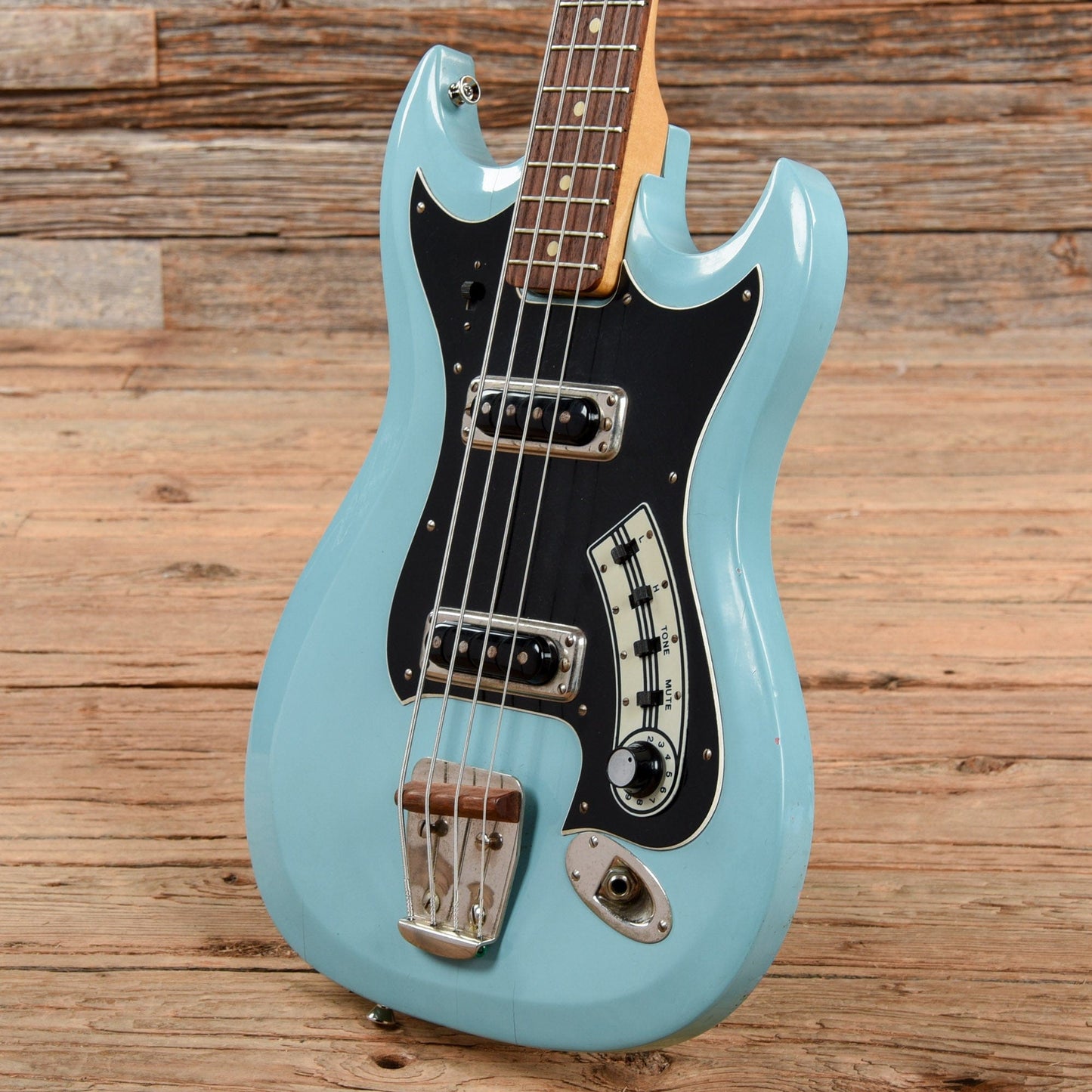 Hagstrom HII-B Blue 1960s Bass Guitars / 5-String or More