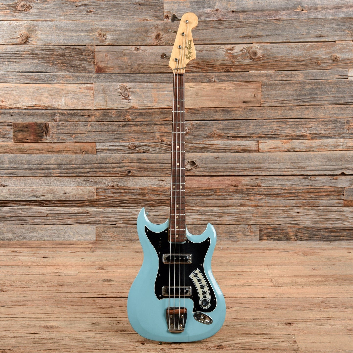 Hagstrom HII-B Blue 1960s Bass Guitars / 5-String or More
