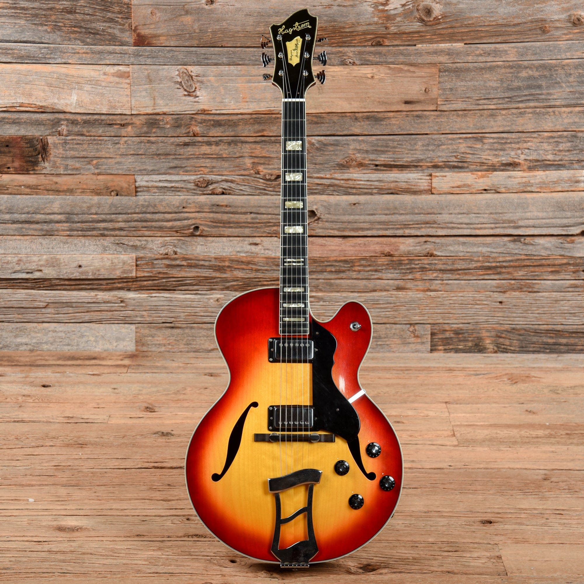 Hagstrom Jimmy by D'Aquisto Sunburst 1970s Electric Guitars / Hollow Body