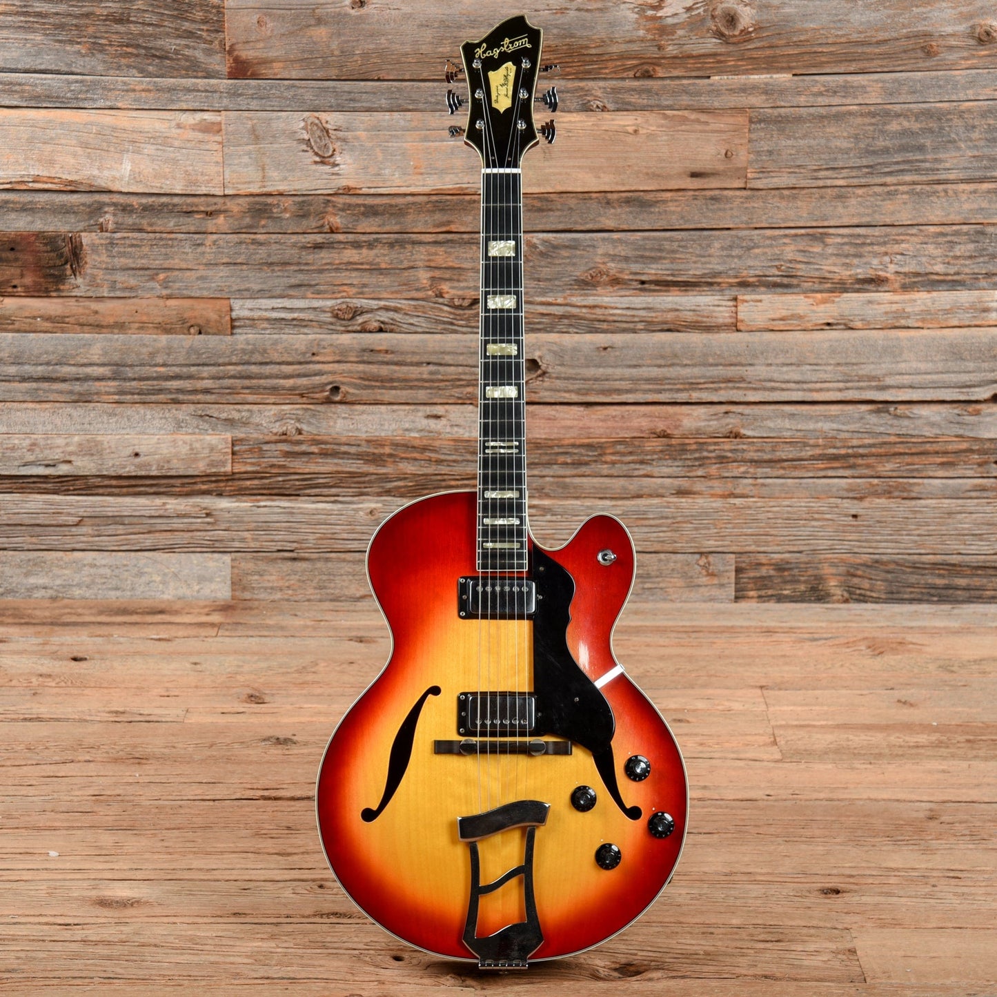 Hagstrom Jimmy by D'Aquisto Sunburst 1970s Electric Guitars / Hollow Body