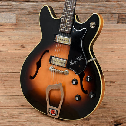 Hagstrom Viking Sunburst 1967 Electric Guitars / Hollow Body