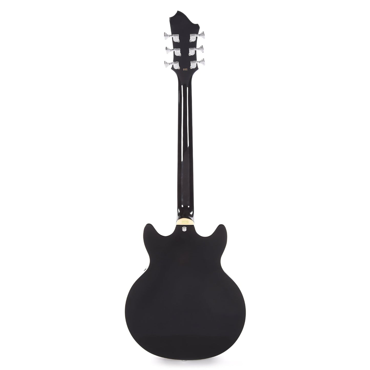 Hagstrom Alvar Black Gloss Electric Guitars / Semi-Hollow