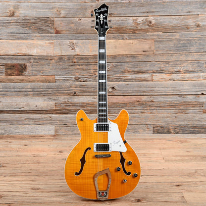 Hagstrom SUVIK-DDL Super Viking Semi-Hollow Dandy Dandelion Sunburst Electric Guitars / Semi-Hollow