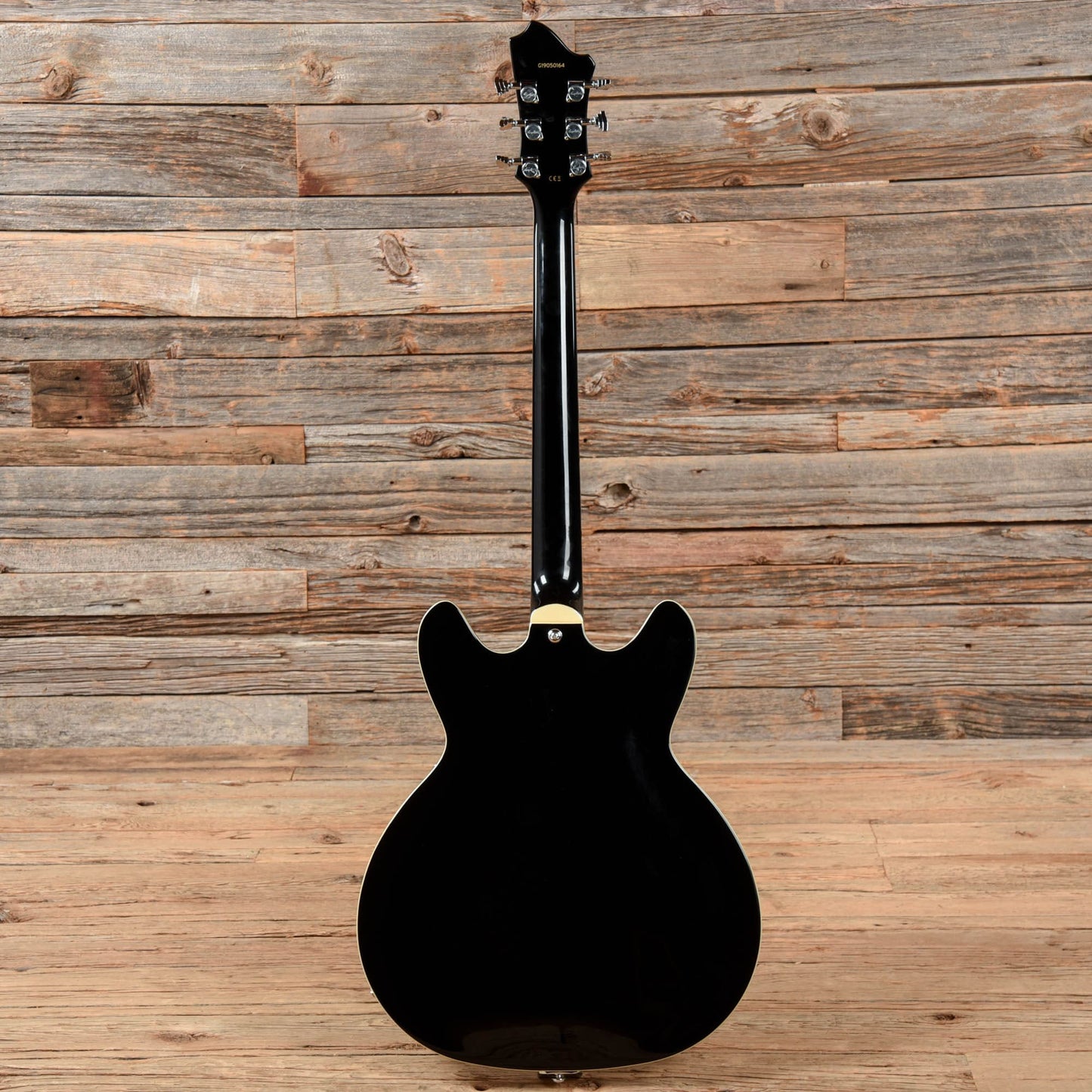 Hagstrom Tremar Viking Deluxe Black 2019 Electric Guitars / Semi-Hollow