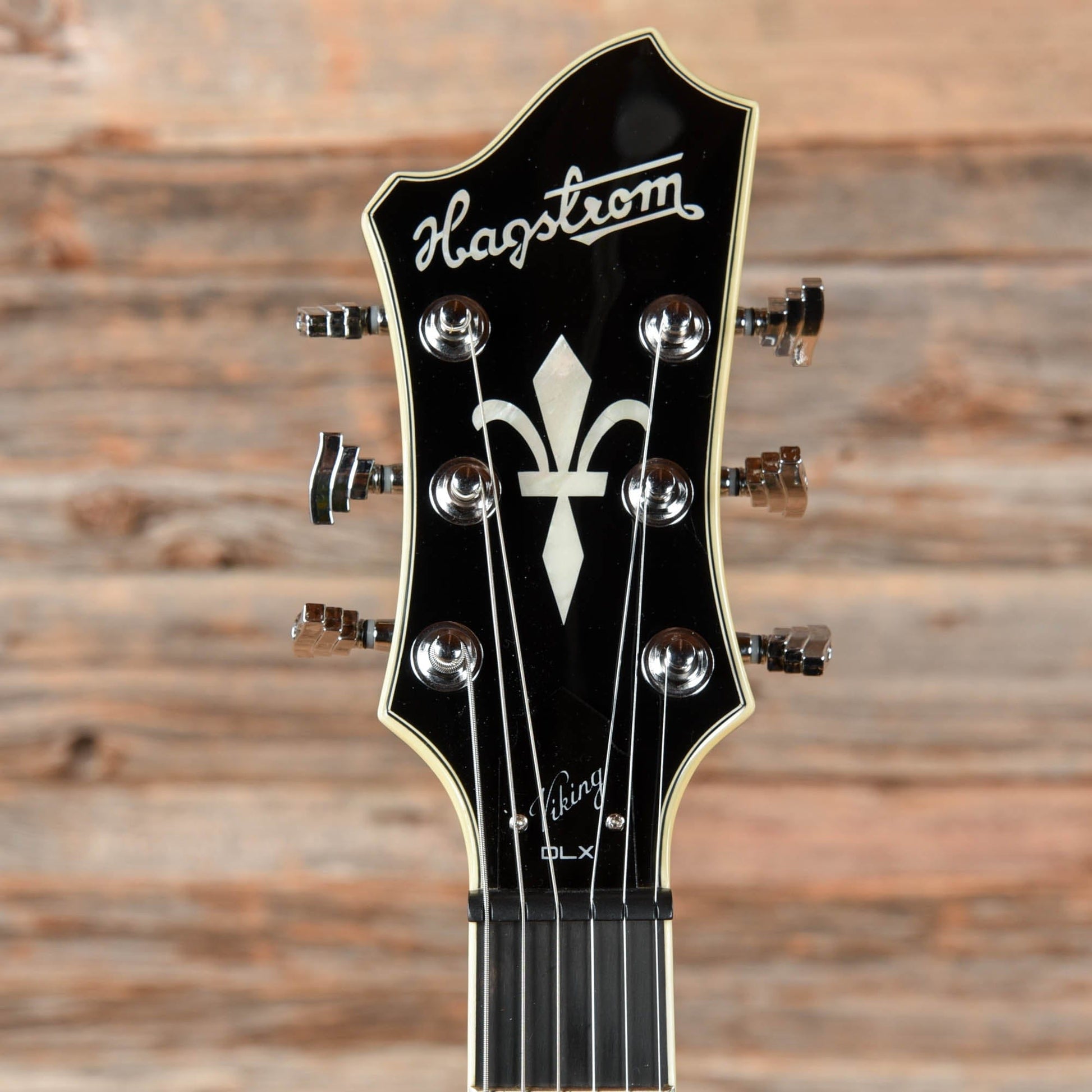 Hagstrom Tremar Viking Deluxe Black 2019 Electric Guitars / Semi-Hollow