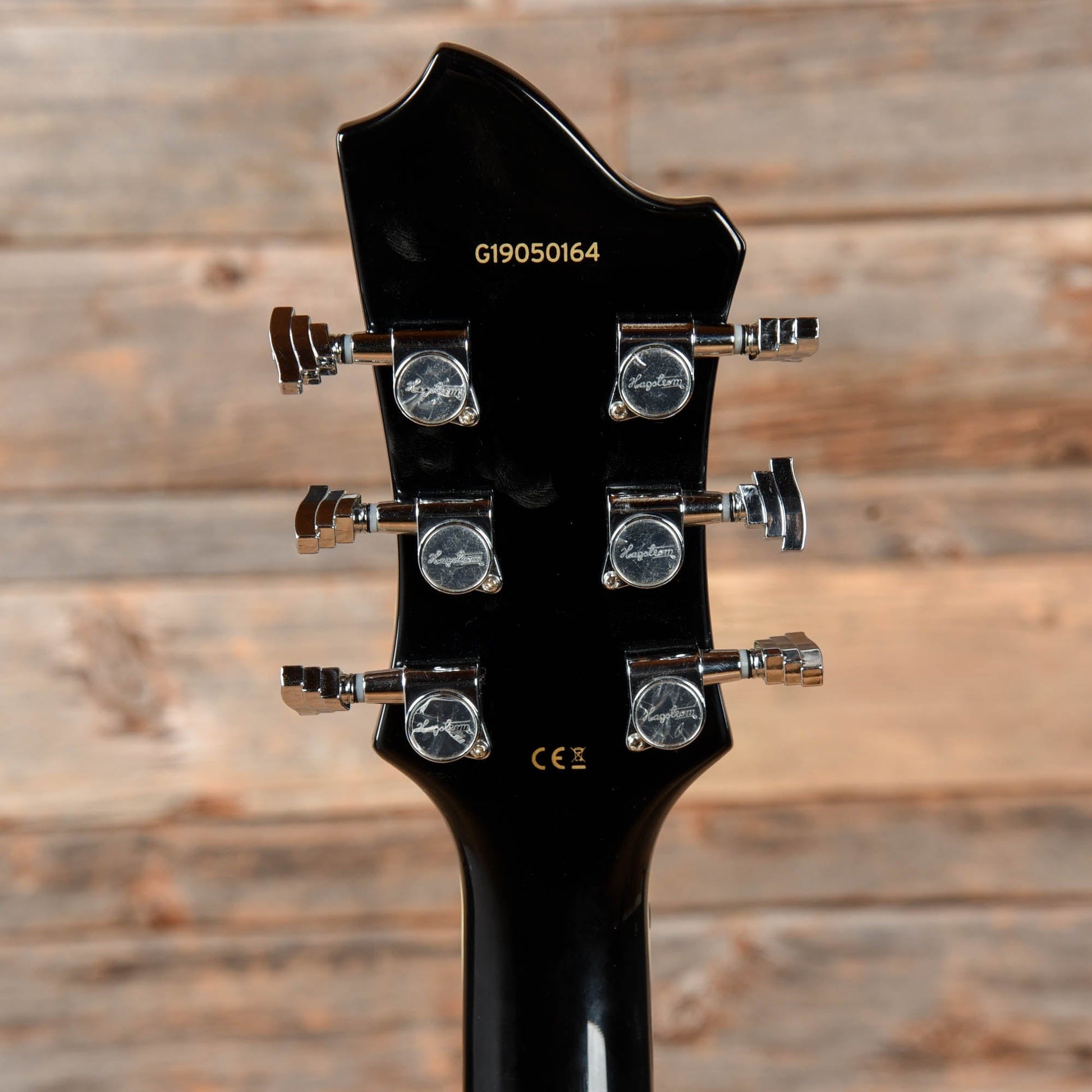 Hagstrom Tremar Viking Deluxe Black 2019 Electric Guitars / Semi-Hollow
