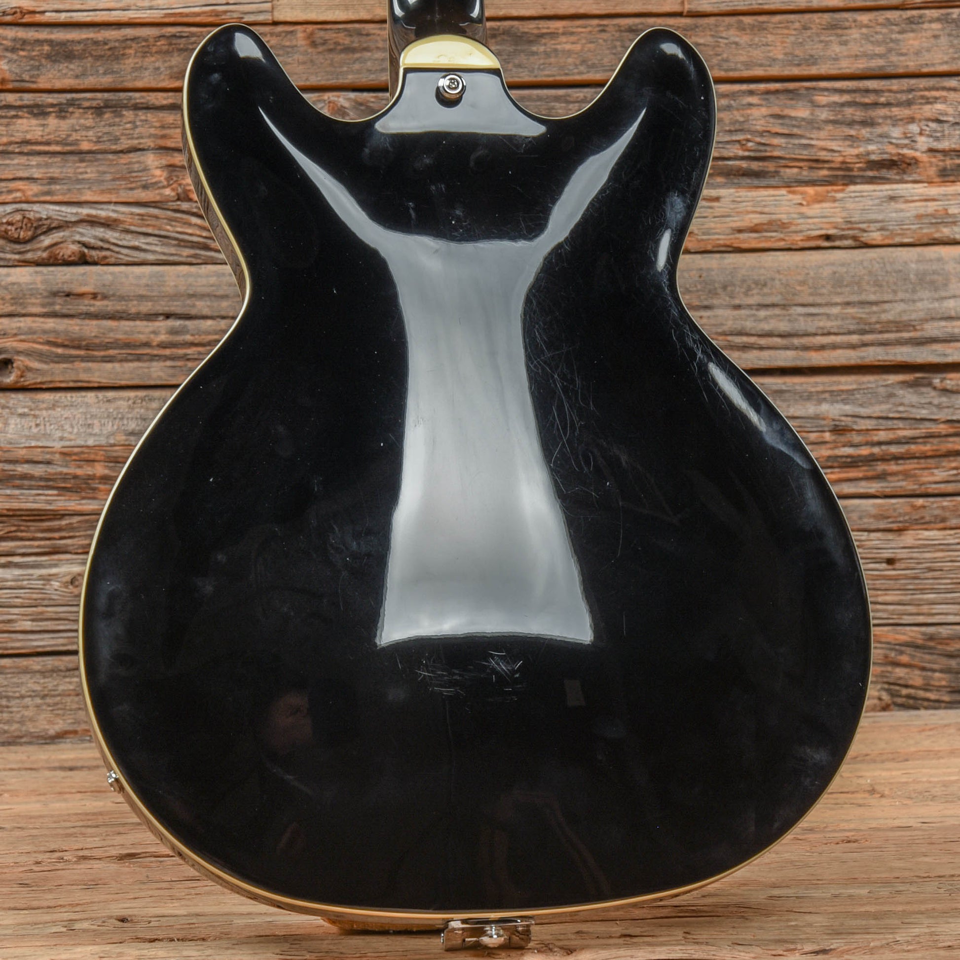 Hagstrom Tremar Viking Deluxe Black 2019 Electric Guitars / Semi-Hollow