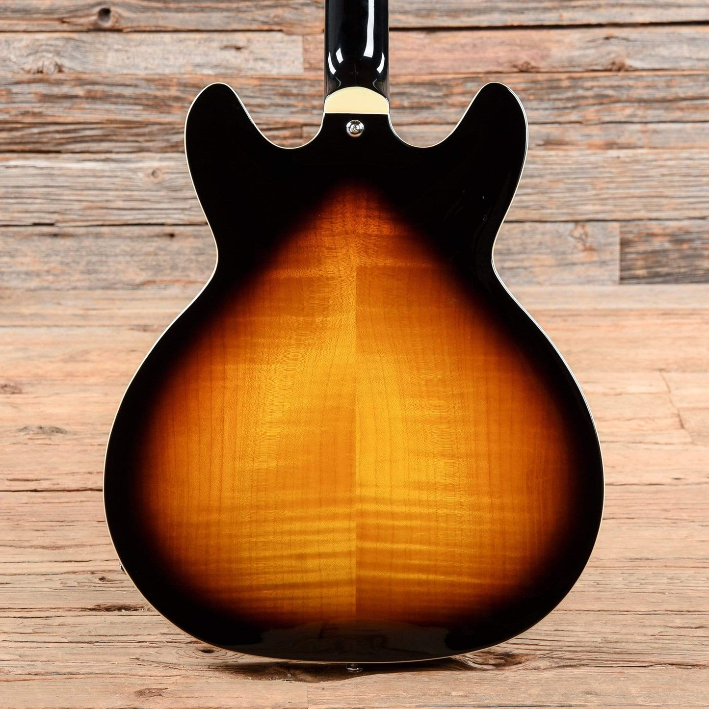 Hagstrom Viking Deluxe Baritone Sunburst 2018 Electric Guitars / Semi-Hollow