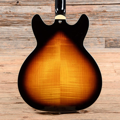 Hagstrom Viking Deluxe Baritone Sunburst 2018 Electric Guitars / Semi-Hollow