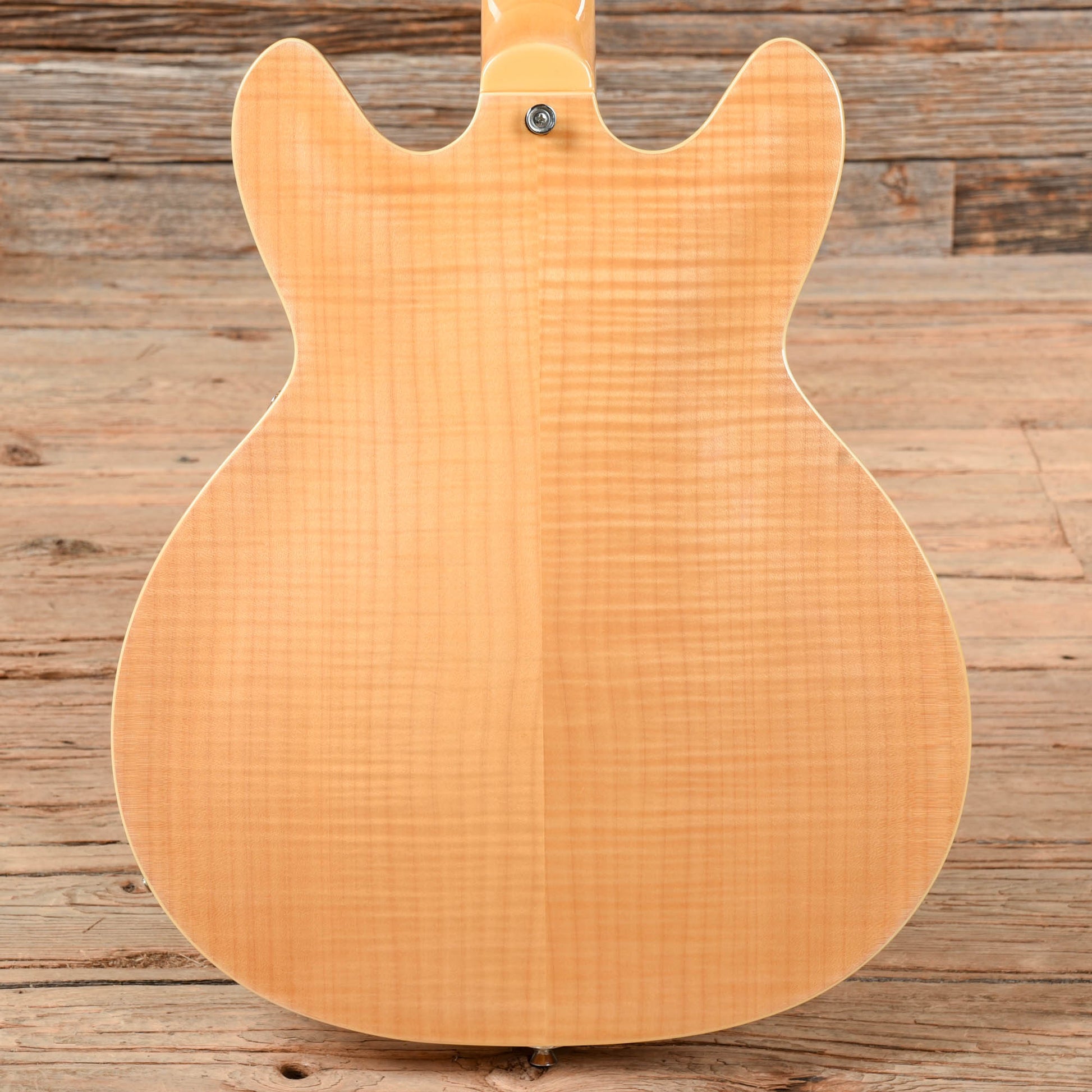 Hagstrom Viking Deluxe Natural 2010 Electric Guitars / Semi-Hollow