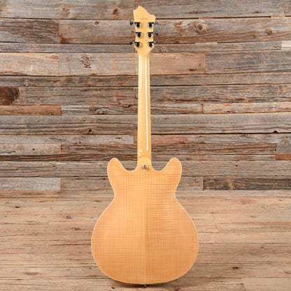 Hagstrom Viking Deluxe Natural 2010 Electric Guitars / Semi-Hollow