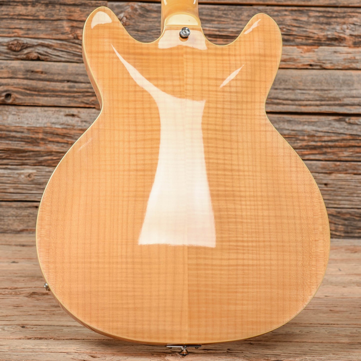 Hagstrom Viking Deluxe Natural 2010 Electric Guitars / Semi-Hollow