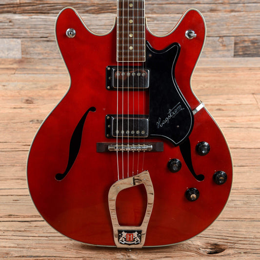 Hagstrom Viking II Cherry 1973 Electric Guitars / Semi-Hollow