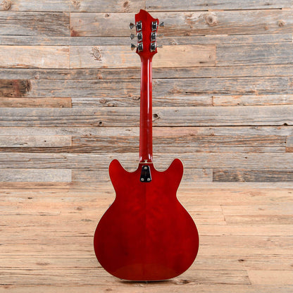 Hagstrom Viking II Cherry 1973 Electric Guitars / Semi-Hollow