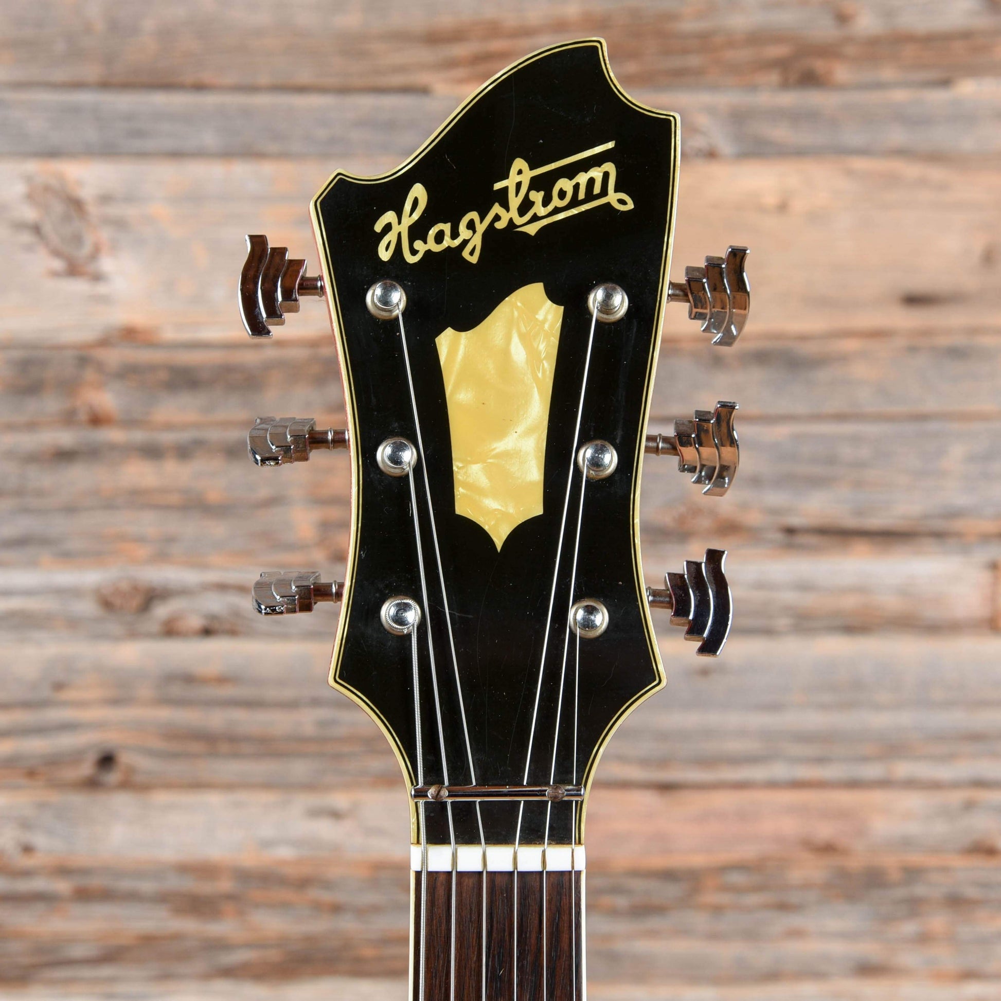 Hagstrom Viking II Cherry 1973 Electric Guitars / Semi-Hollow