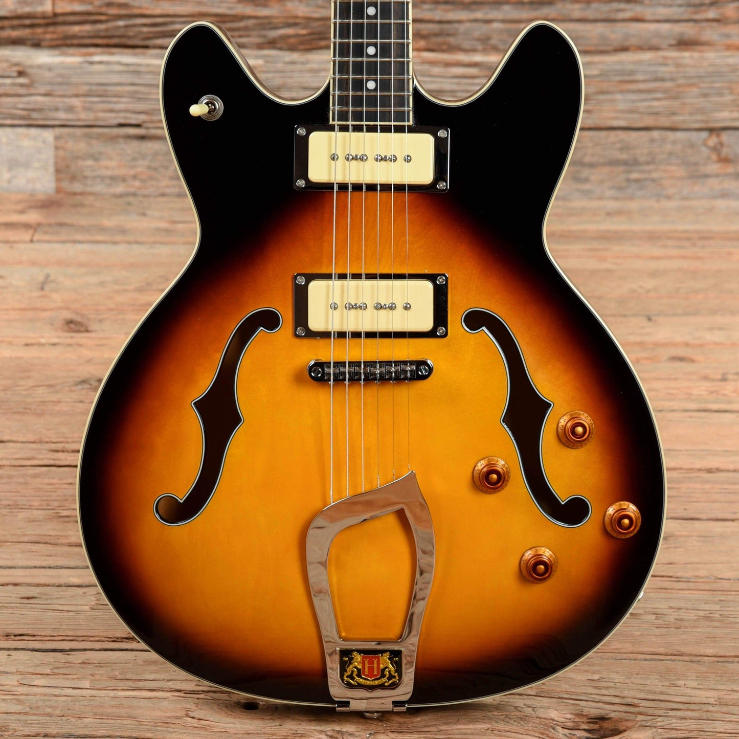 Hagstrom Viking Sunburst 2016 Electric Guitars / Semi-Hollow