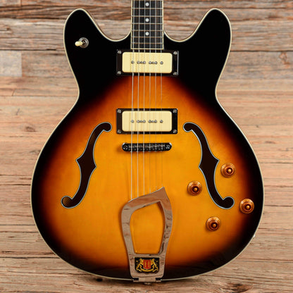 Hagstrom Viking Sunburst 2016 Electric Guitars / Semi-Hollow