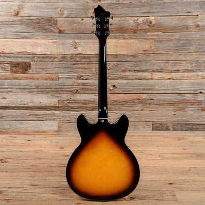 Hagstrom Viking Sunburst 2016 Electric Guitars / Semi-Hollow