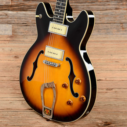 Hagstrom Viking Sunburst 2016 Electric Guitars / Semi-Hollow