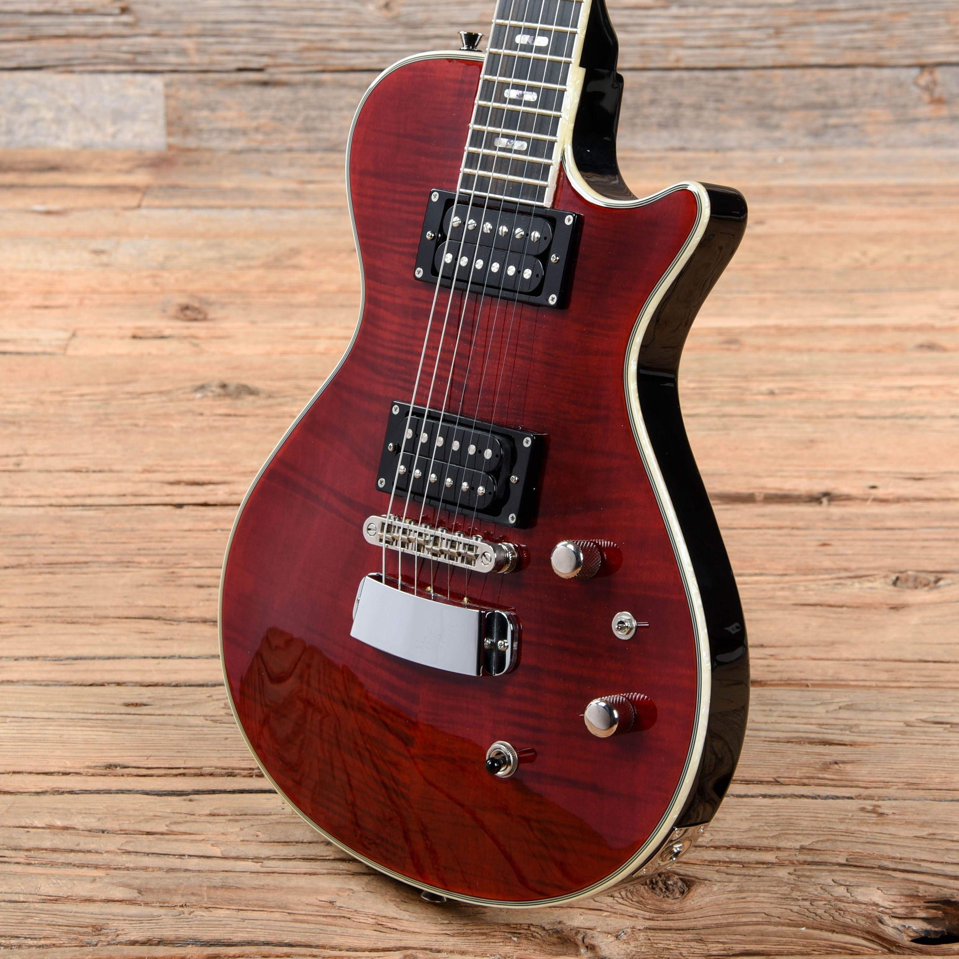 Hagstrom Ultra Swede ESN Transparent Cherry 2009 Electric Guitars / Solid Body