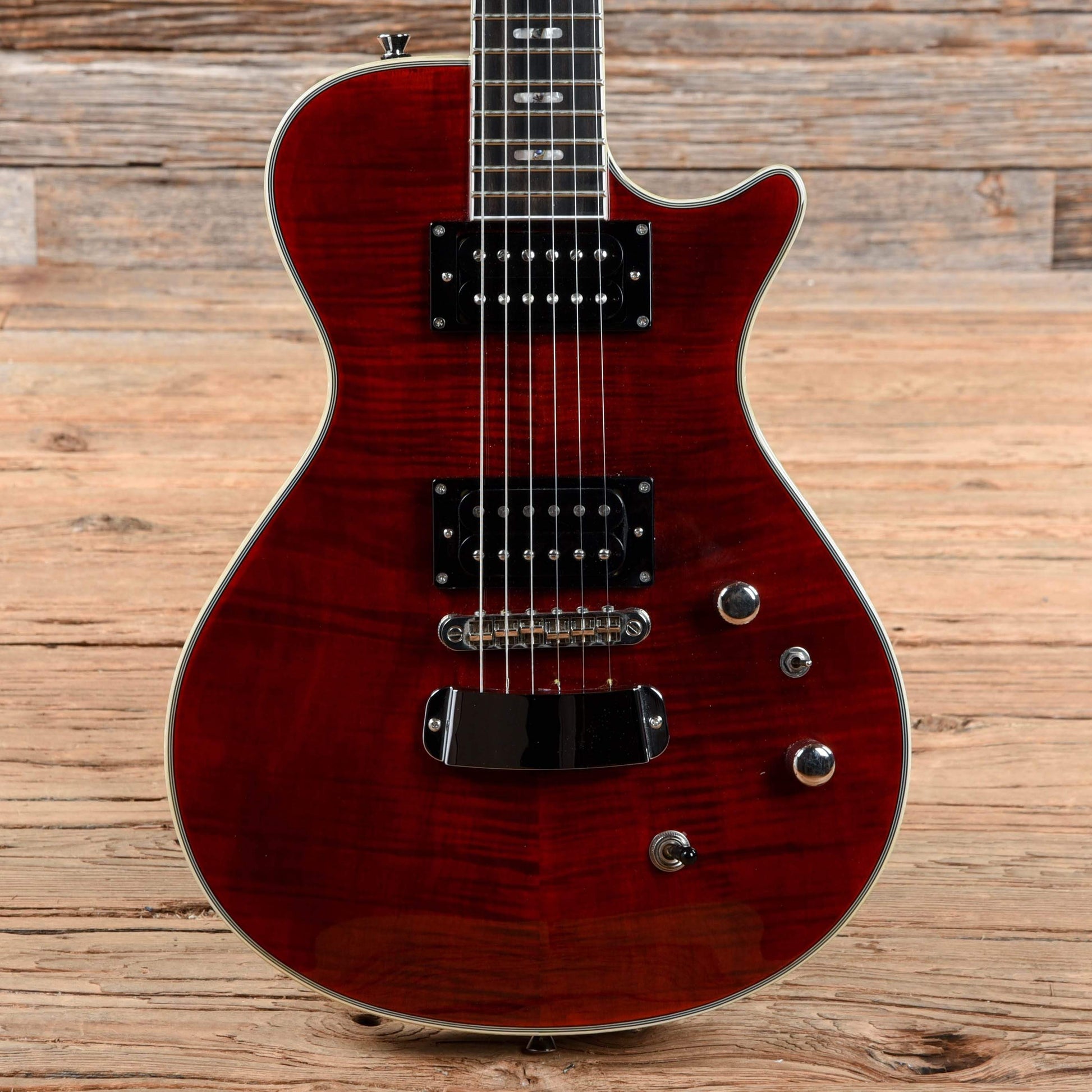 Hagstrom Ultra Swede ESN Transparent Cherry 2009 Electric Guitars / Solid Body