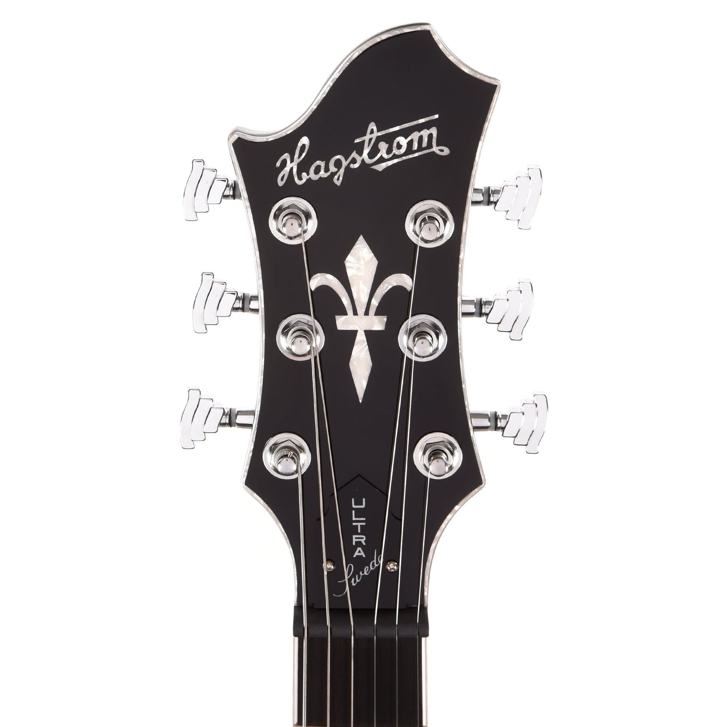 Hagstrom Ultra Swede Light Weight Black Gloss Electric Guitars / Solid Body