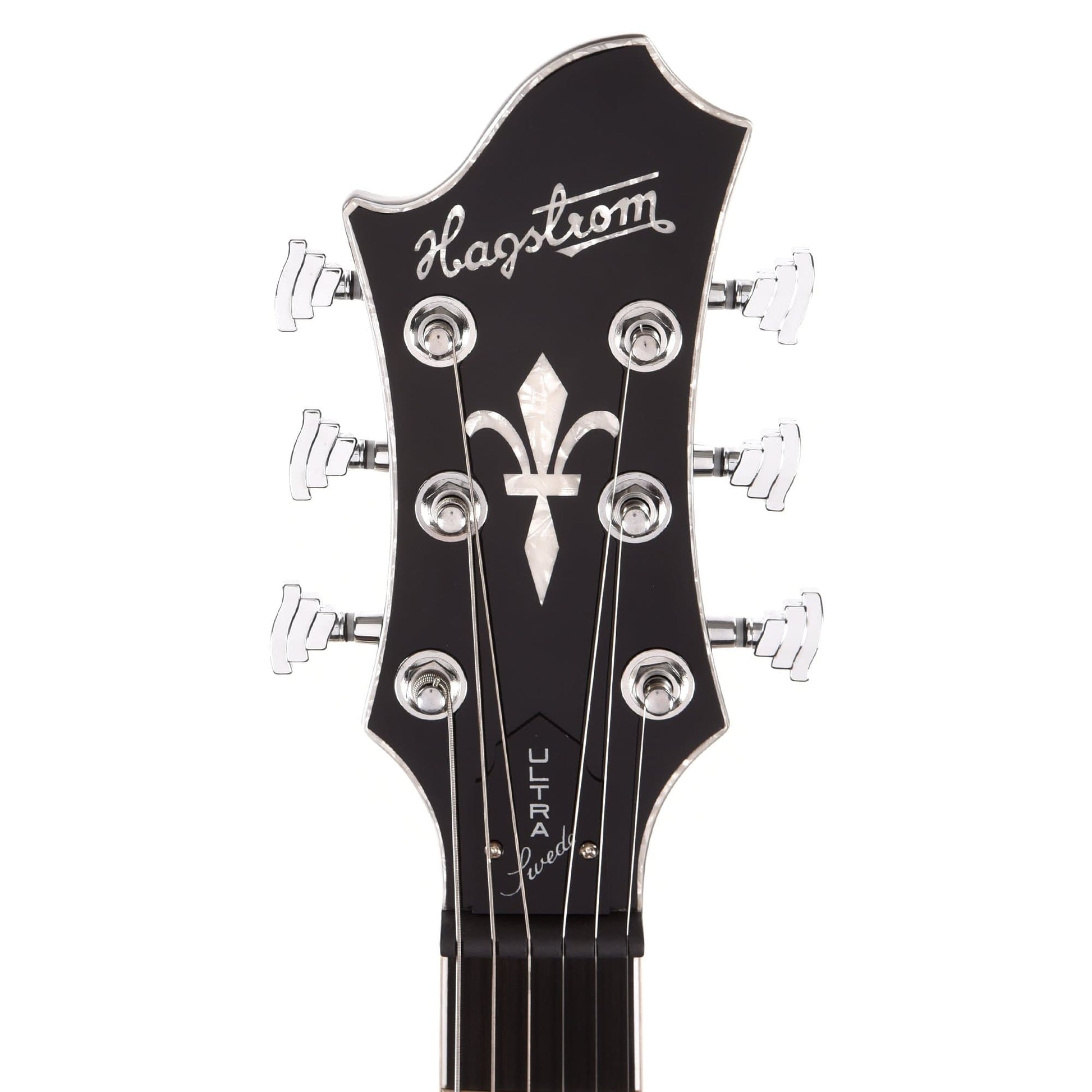 Hagstrom Ultra Swede Light Weight Black Gloss Electric Guitars / Solid Body