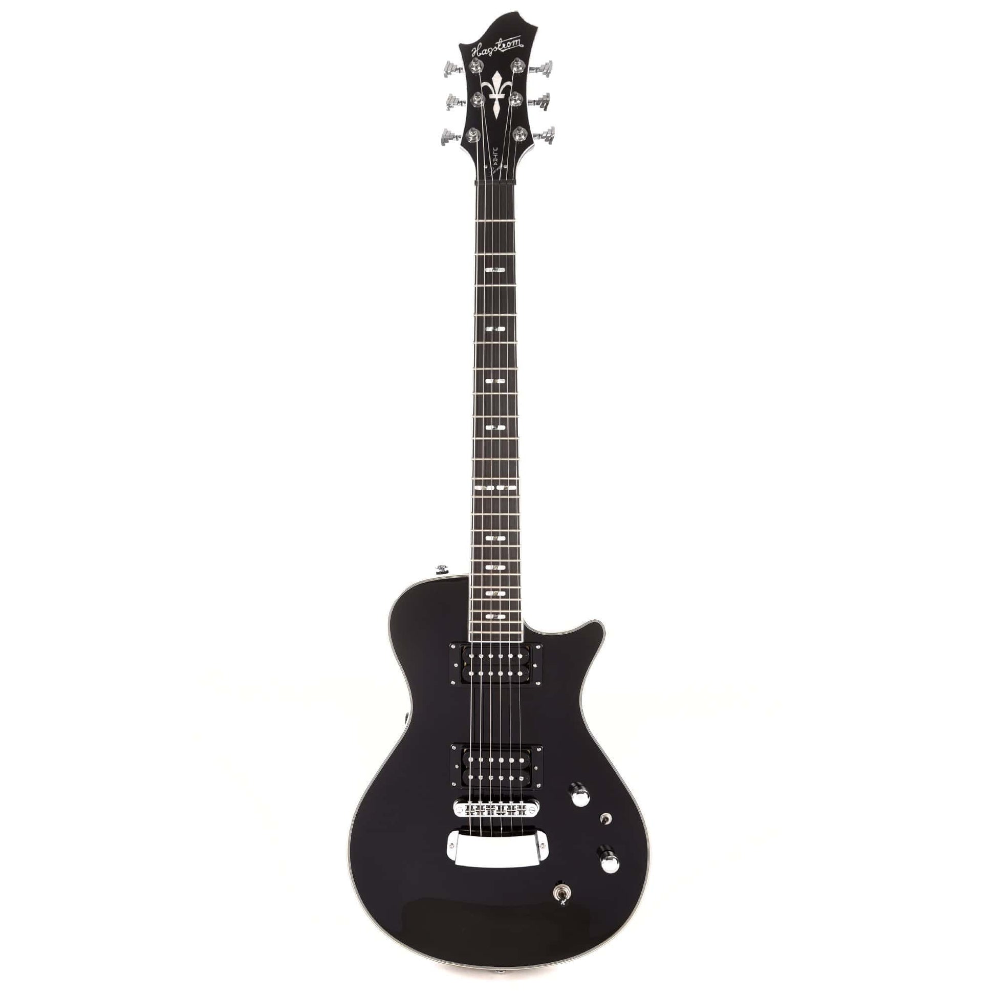 Hagstrom Ultra Swede Light Weight Black Gloss Electric Guitars / Solid Body
