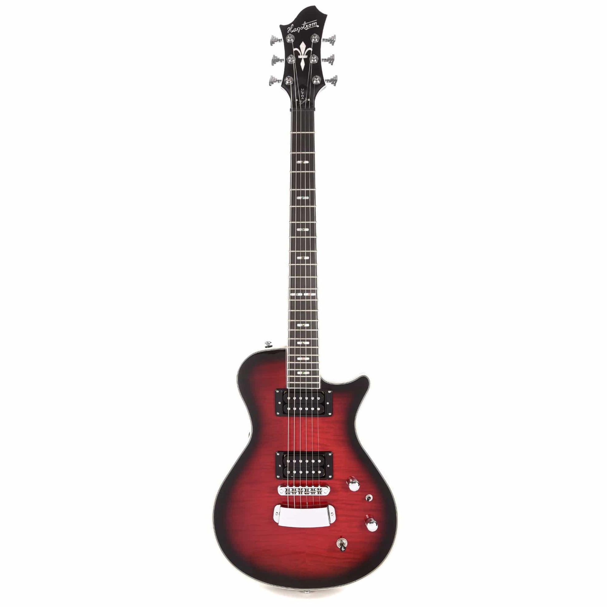 Hagstrom Ultra Swede Light Weight Burgundy Burst Electric Guitars / Solid Body