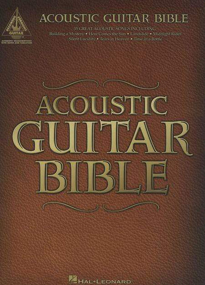 Hal Leonard Acoustic Guitar Bible Accessories / Books and DVDs