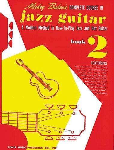 Mickey Baker's Complete Course in Jazz Guitar Book 2 Accessories / Books and DVDs