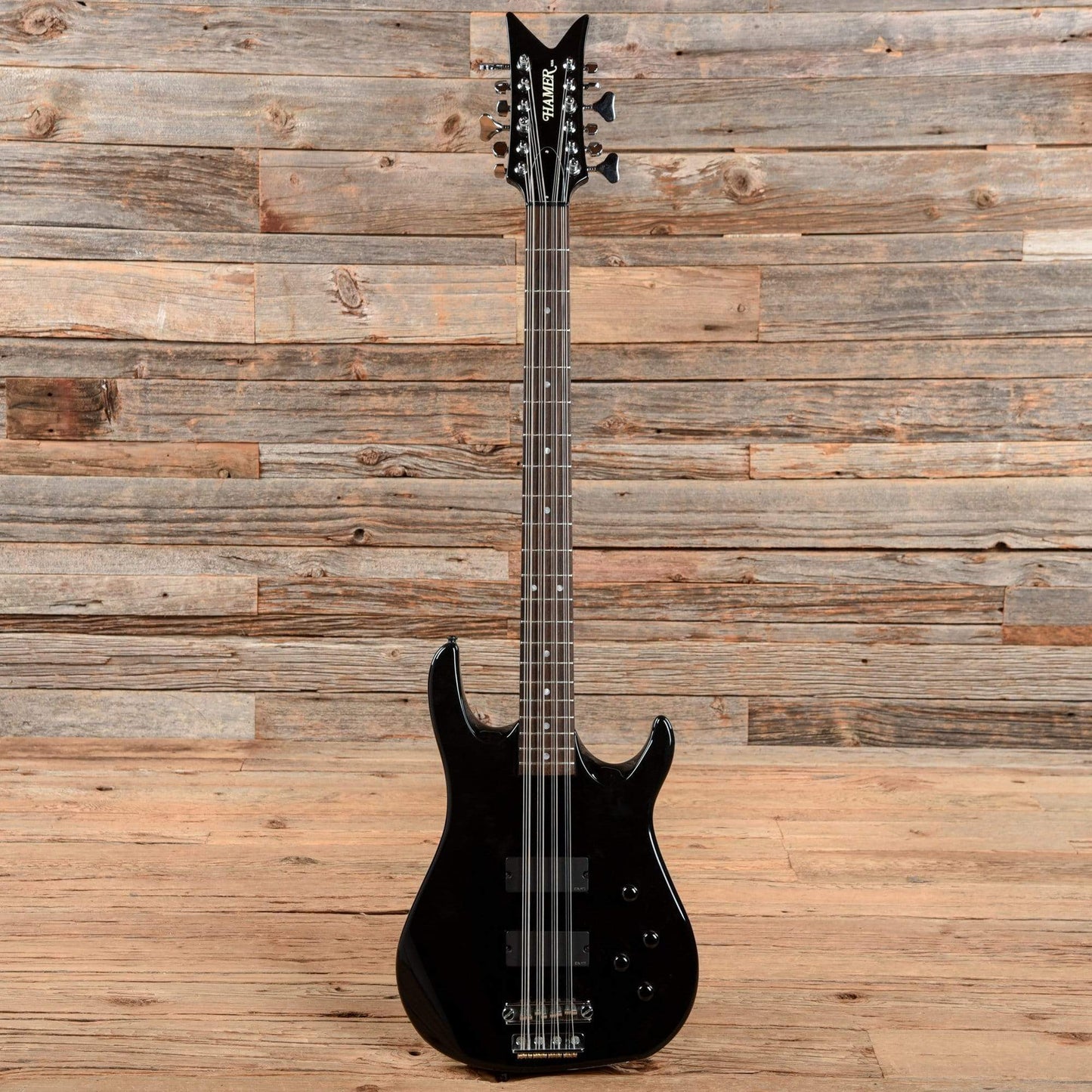 Hamer B12-L Chaparral 12-String Bass Black 1999 Bass Guitars / 5-String or More