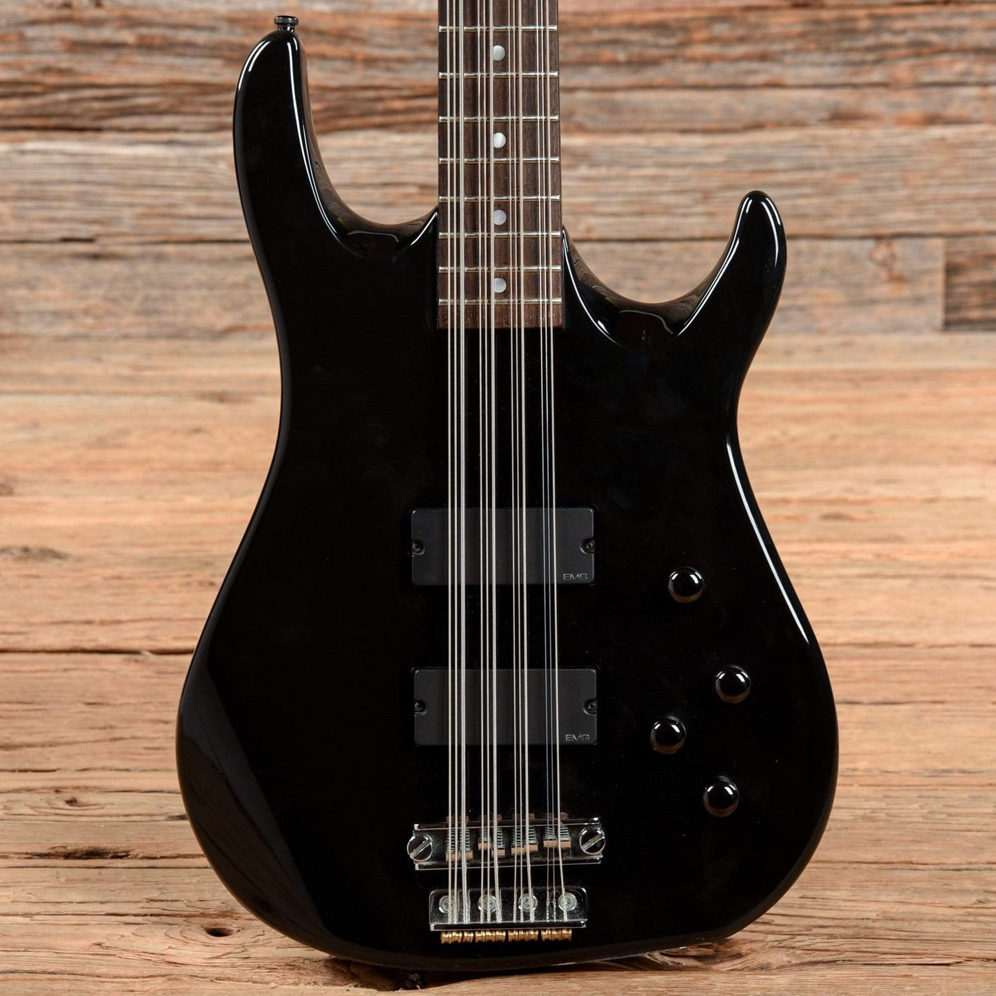 Hamer B12-L Chaparral 12-String Bass Black 1999 Bass Guitars / 5-String or More