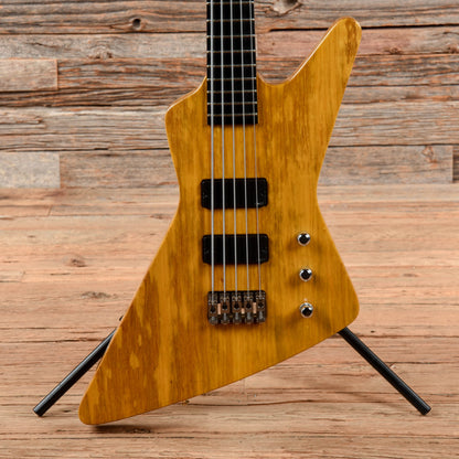 Hamer USA Standard Korina 5-String Bass Natural Bass Guitars / 5-String or More