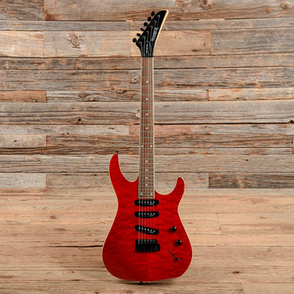 Hamer CX Series Transparent Red Electric Guitars / Solid Body