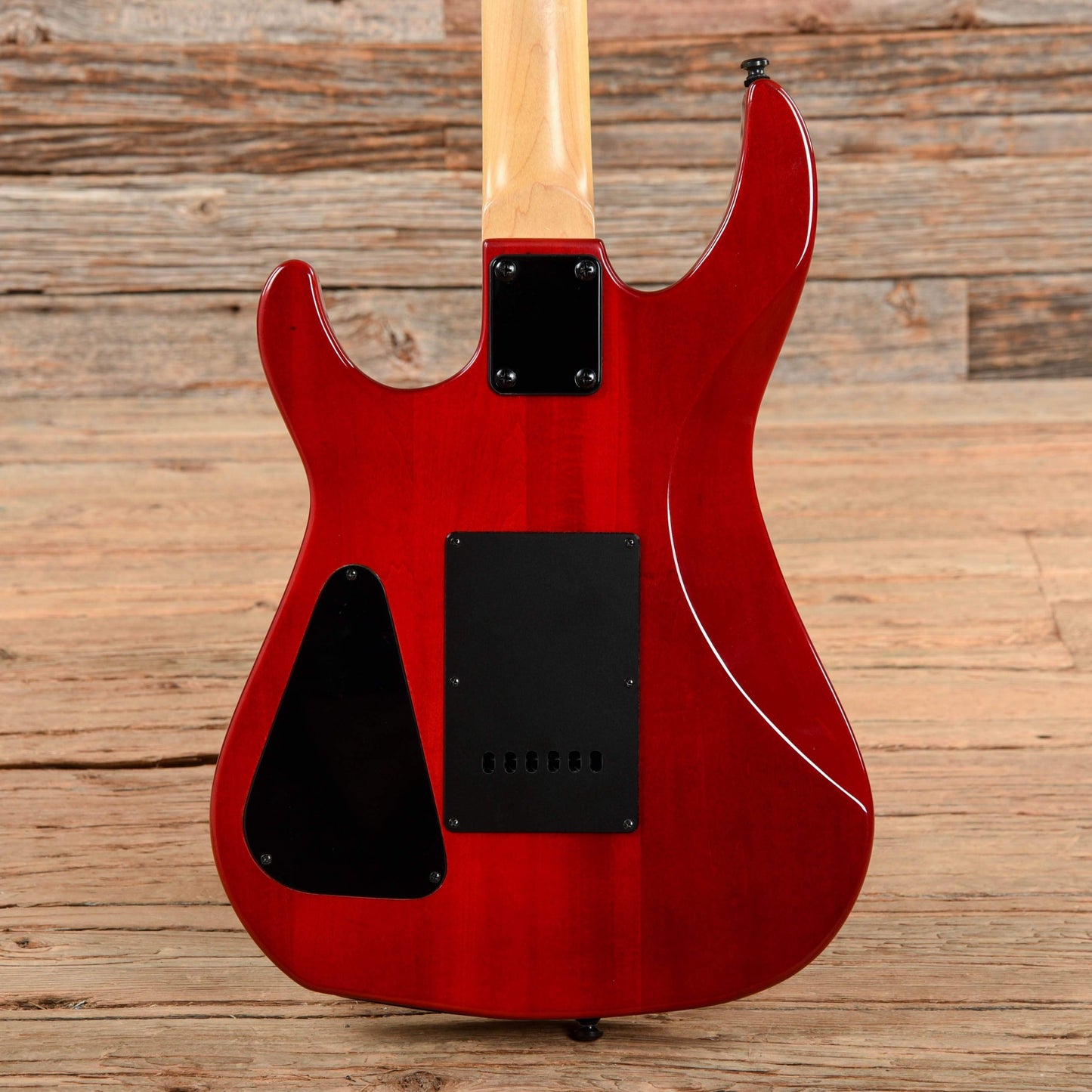 Hamer CX Series Transparent Red Electric Guitars / Solid Body