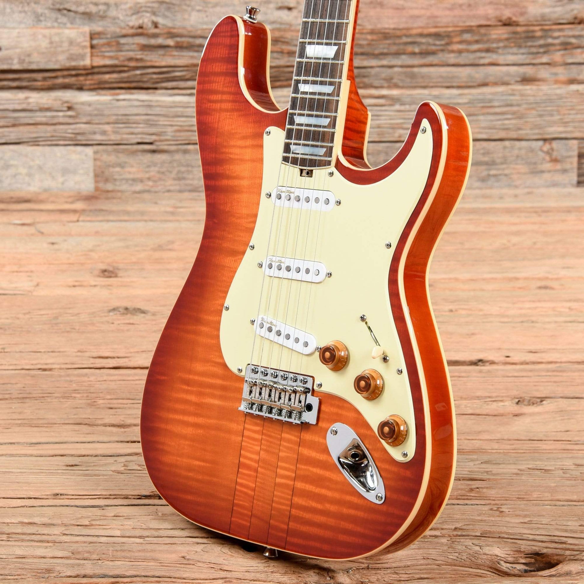 Hamiltone Custom Sunburst Electric Guitars / Solid Body