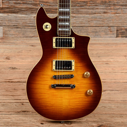 Hanson Gatto Deluxe Sunburst Electric Guitars / Solid Body