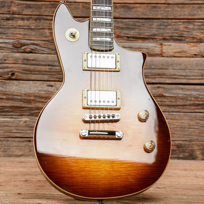 Hanson Gatto Deluxe Sunburst Electric Guitars / Solid Body