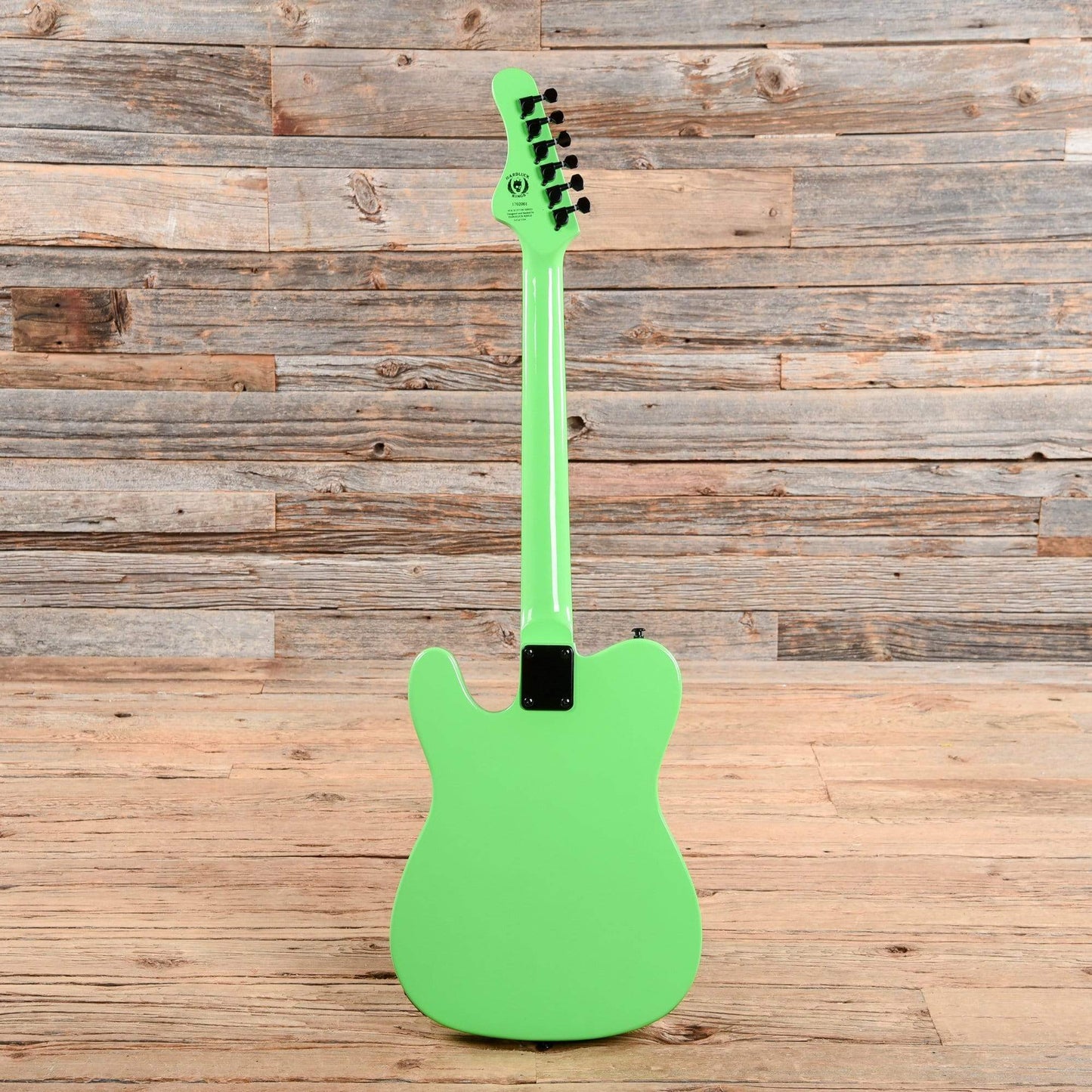 HardLuck Kings Southern Belle Neon Green 2017 Electric Guitars / Solid Body