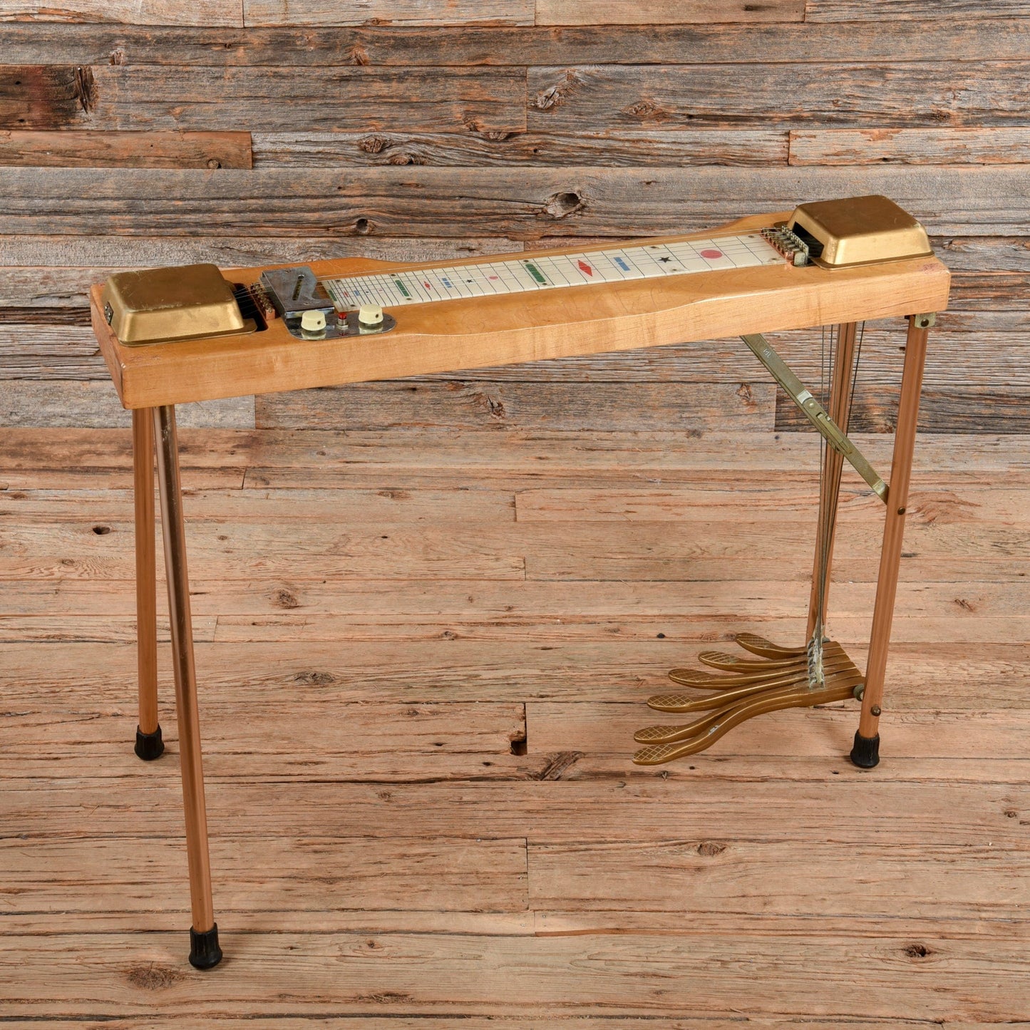 hudson pedal steel Harlin Brothers Multi-Kord Pedal Steel Natural 1953 – Chicago Music Exchange