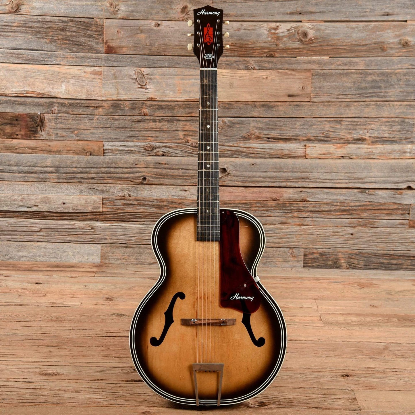 Harmony H1222 Archtone Sunburst 1950s Acoustic Guitars / Archtop