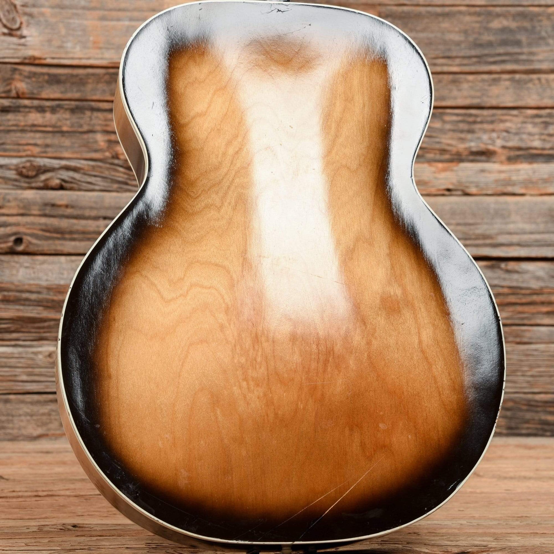 Harmony H1222 Archtone Sunburst 1950s Acoustic Guitars / Archtop