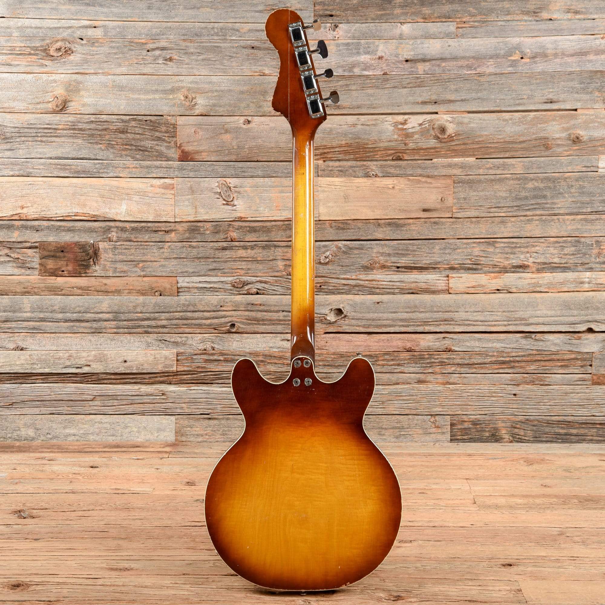 Harmony H-27 Bass Sunburst 1960s – Chicago Music Exchange