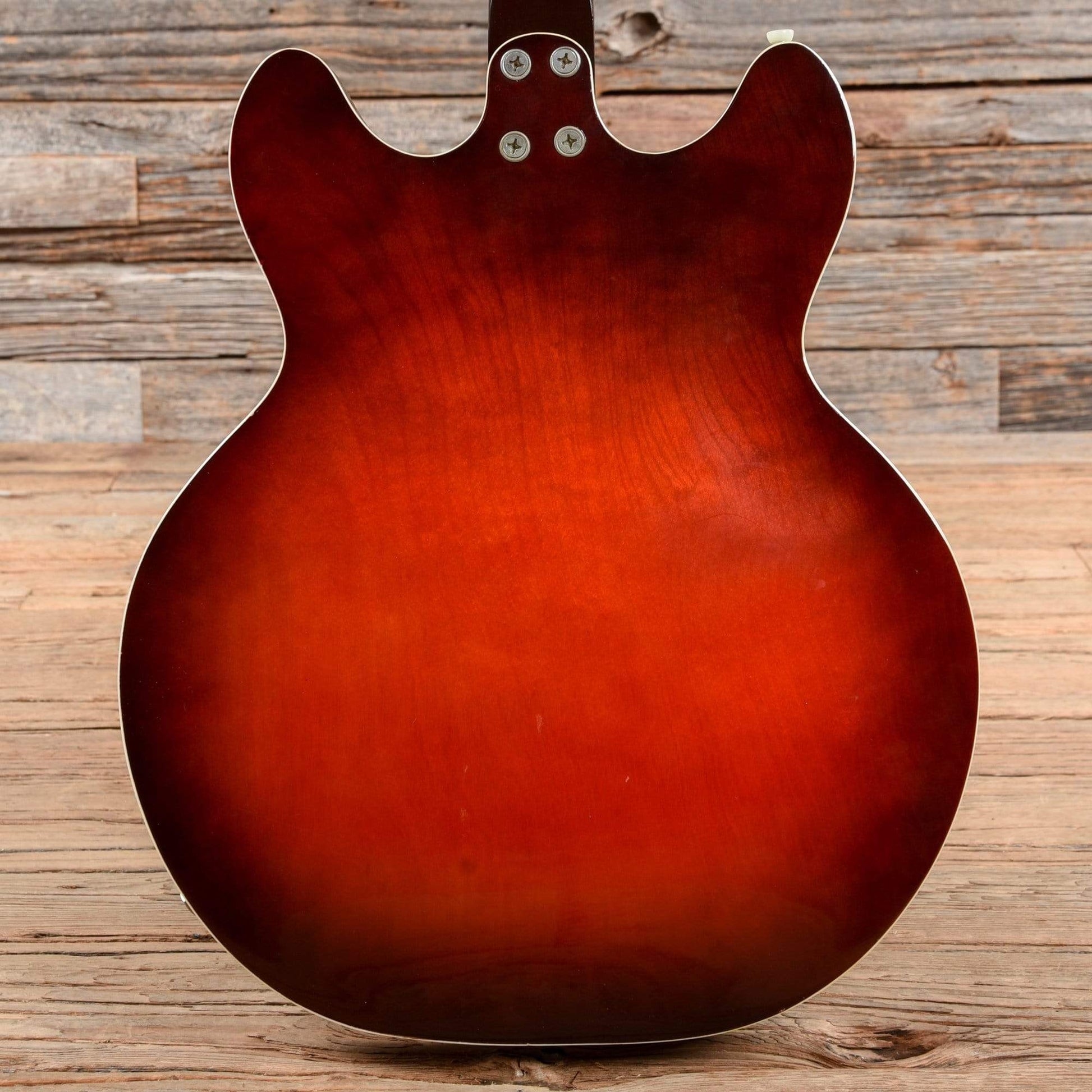 Harmony H56/1 Rocket Red Burst 1968 Electric Guitars / Hollow Body